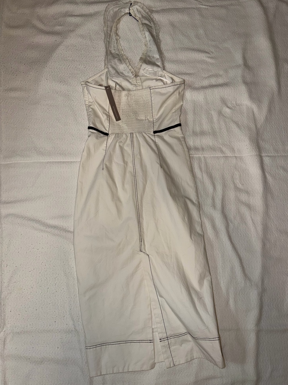 Maeve Sleeveless Slim Halter Dress - Picture 3 of 4